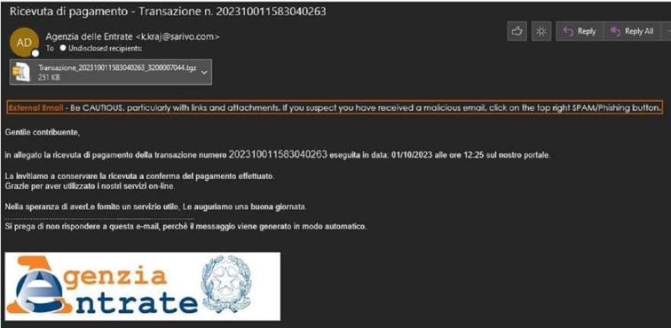 Fisco: finte ricevute di pagamento, ennesima attività fraudolenta ai danni dei contribuenti