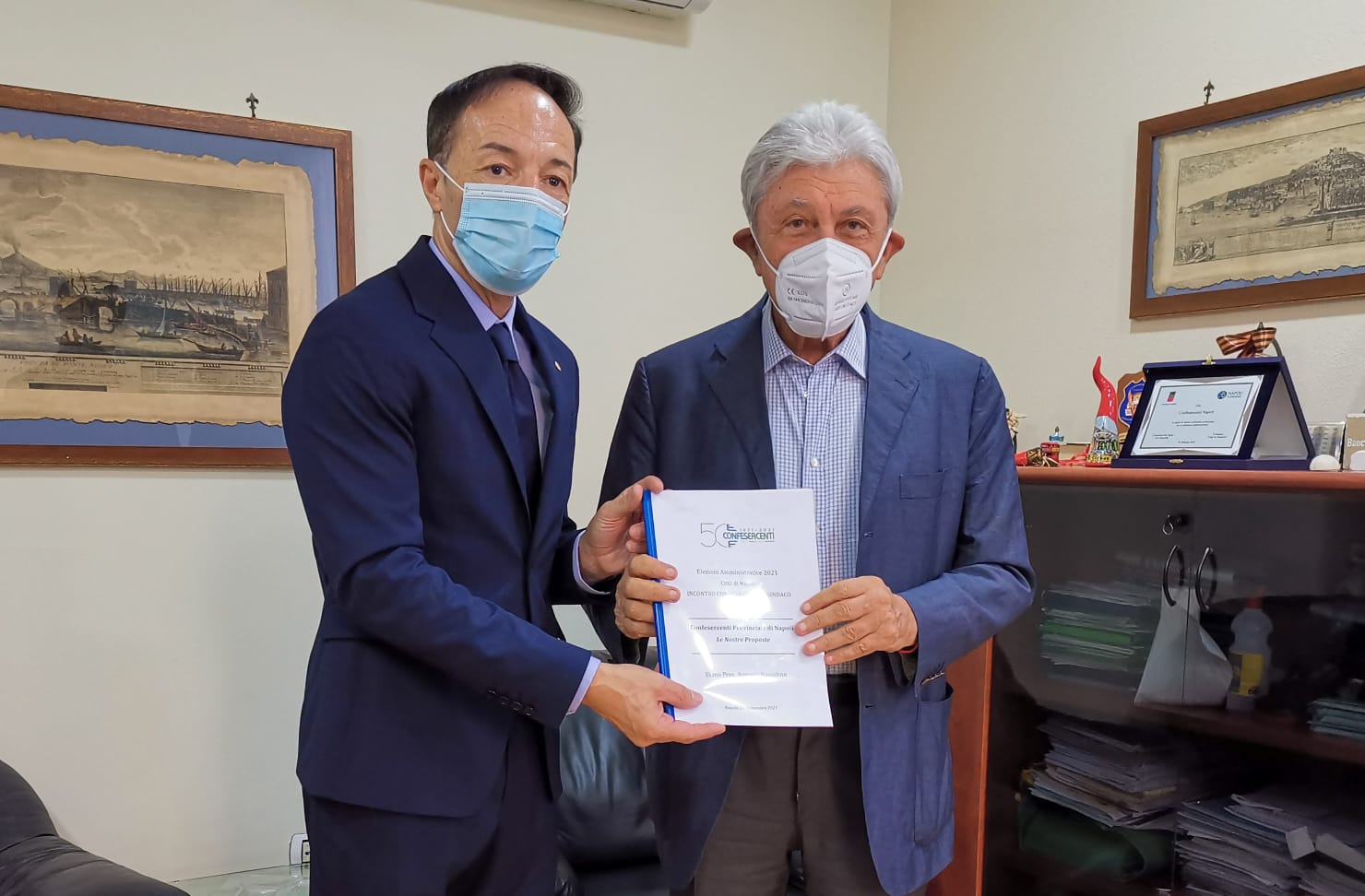 Confesercenti Napoli incontra il candidato Bassolino: “Le nostre proposte per una città “smart”, tecnologica e al passo co i tempi e con le imprese”